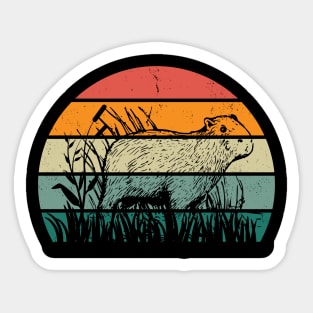 Capybara Lover Sticker